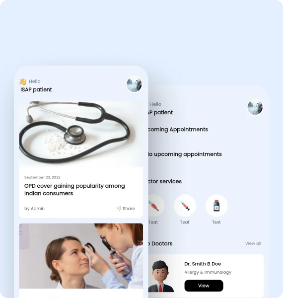 Doctor Patient Clinic Appointment Mobile App  - Dubai