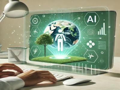 Business sustainability with AI